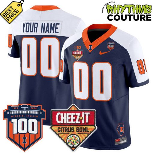 Illinois Fighting Illini 2024 Cheez-It Citrus Bowl Limited Edition Jersey