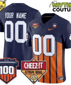 Illinois Fighting Illini 2024 Cheez-It Citrus Bowl Throwback Football Jersey