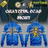 Indiana Pacers Grateful Dead Night Blue Baseball Jacket