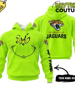 Jacksonville Jaguars x Grinch Personalized Special Edition Hoodie