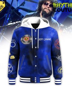 Jeff Lynne ELO Forever Blue Hooded Baseball Jacket