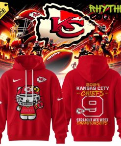 Kansas City Chiefs AFC West Champions x Hello Kitty Hoodie