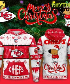 Kansas City Chiefs Chill Guy Merry Christmas Hoodie