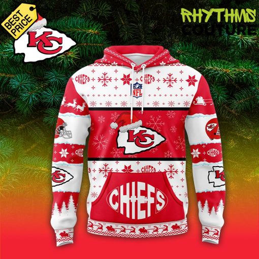 Kansas City Chiefs Chill Guy Merry Christmas Hoodie