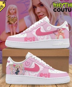 Karol G Bratz Pink Special Edition Air Force 1 Sneaker