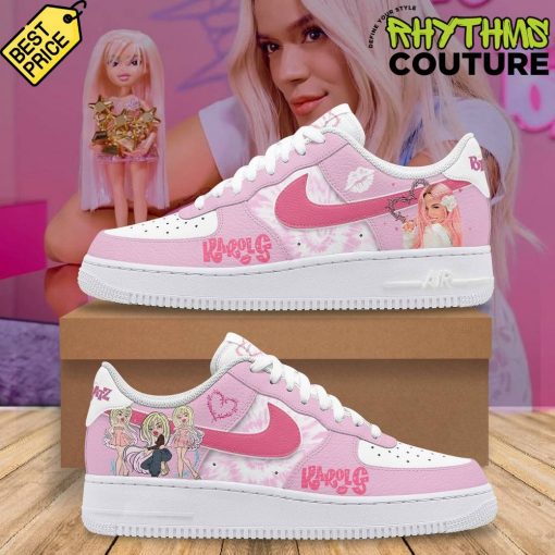 Karol G Bratz Pink Special Edition Air Force 1 Sneaker