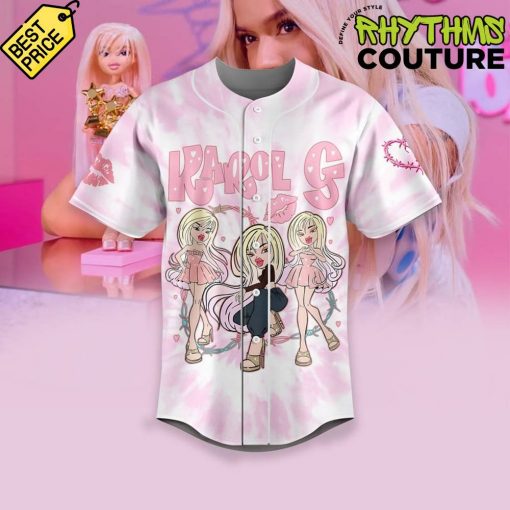 Karol G Love Pink Baseball Jersey