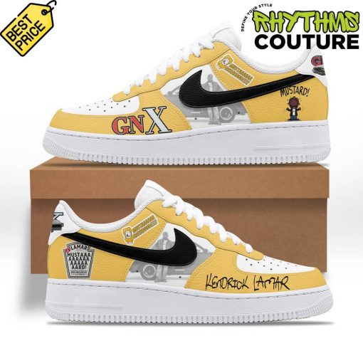 Kendrick Lamar GNX Yellow Air Force 1 Sneaker