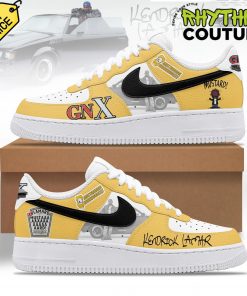 Kendrick Lamar GNX Yellow Air Force 1 Sneaker