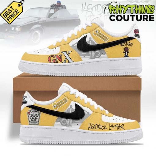 Kendrick Lamar GNX Yellow Air Force 1 Sneaker