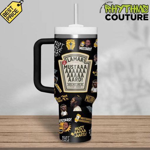 Kendrick Lamar Mustard Black Stanley Tumbler