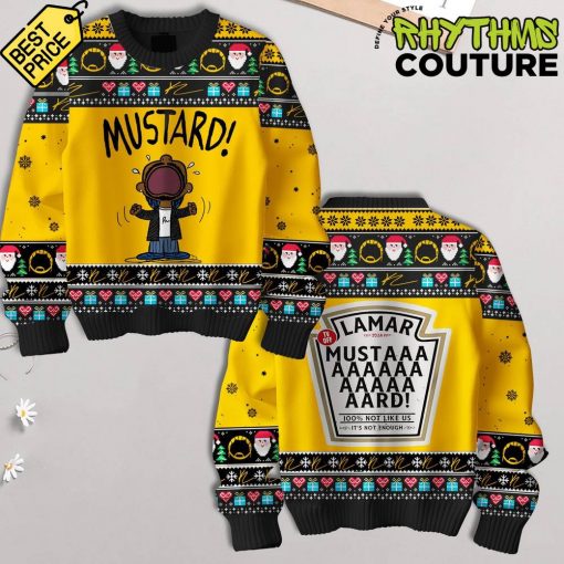 Kendrick Lamar Mustard Ugly Christmas Sweater