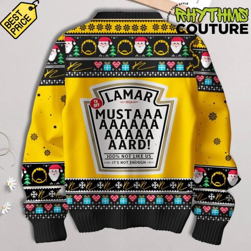 Kendrick Lamar Mustard Ugly Christmas Sweater