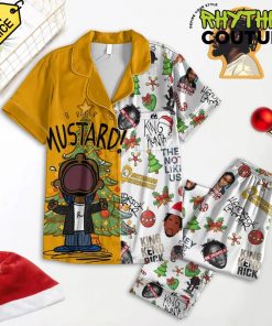 Kendrick Lamar They Not Like Us Mustard Pyjama Set