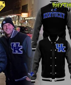 Kentucky Wildcats Basketball Coach Mark Pope Baseball Jacket