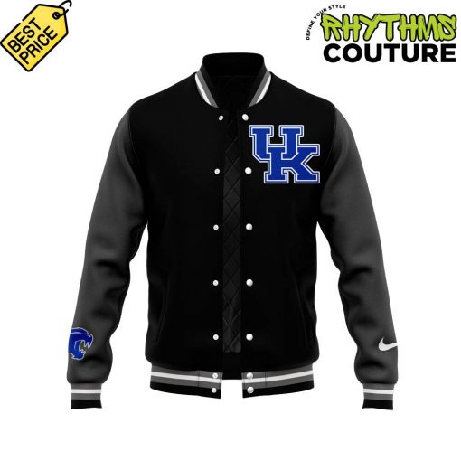 Kentucky Wildcats Basketball Coach Mark Pope Baseball Jacket