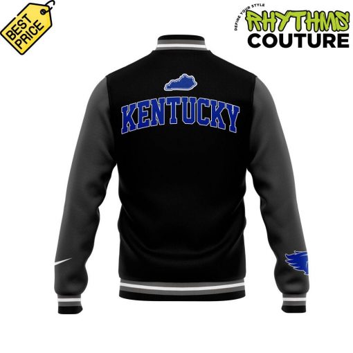 Kentucky Wildcats Basketball Coach Mark Pope Baseball Jacket