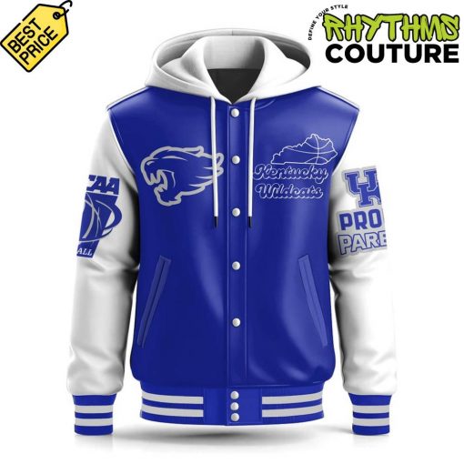 Kentucky Wildcats National Champions Hooded Baseball Jacket