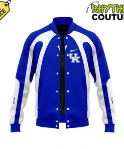 Kentucky Wildcats New Drake Gear Blue Baseball Jacket