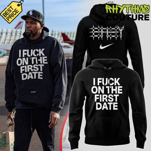 Kevin Durant Fuk on the First Date Black Hoodie