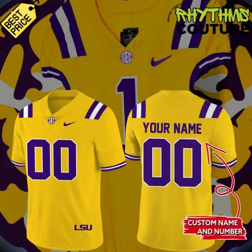 LSU Tigers Football Alternate Gold Special Edition Jersey