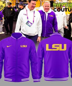 LSU Tigers Football Purple Special Edition Bomber Jacket