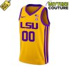 LSU Tigers Gold Uniform Special Edition Basketball Jersey