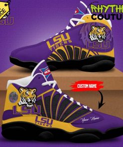 LSU Tigers Personalized Special Edition Air Jordan 13 Sneaker