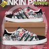 Linkin Park From Zero World Tour Red Stan Smith Shoes