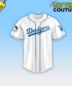 Los Angeles Dodgers Bruno Mars x Hello Kitty Special Edition Baseball Jersey