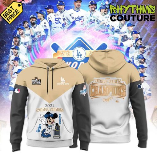 Los Angeles Dodgers x Mickey Mouse World Series Champions Hoodie