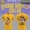 Los Angeles Lakers x Luffy One Piece Yellow Tee