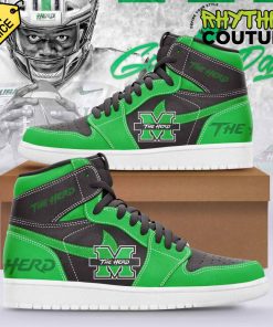 Marshall Thundering Herd Personalized Air Jordan 1 Sneaker