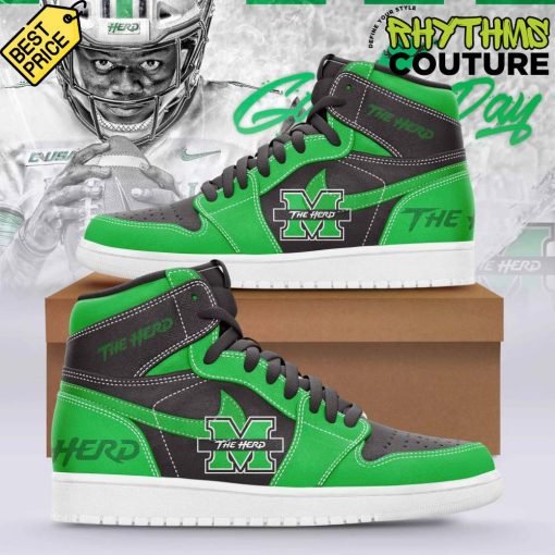 Marshall Thundering Herd Personalized Air Jordan 1 Sneaker