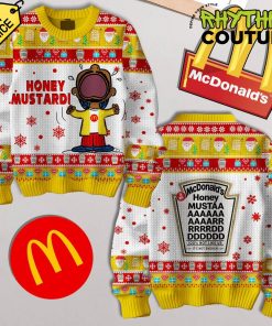 McDonald’s Honey Mustard Ugly Christmas Sweater