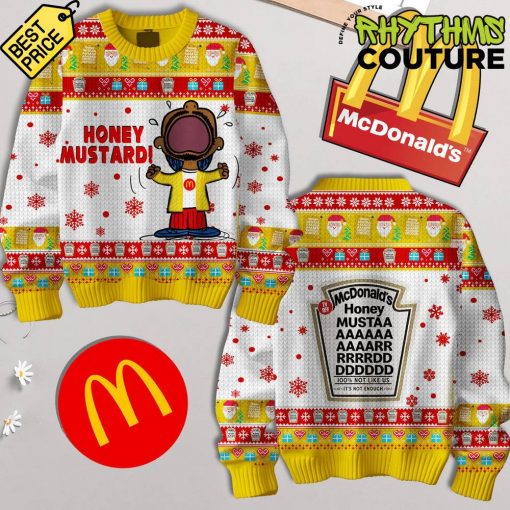 McDonald’s Honey Mustard Ugly Christmas Sweater