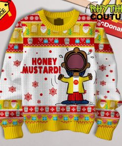 McDonald’s Honey Mustard Ugly Christmas Sweater