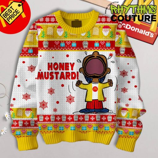 McDonald’s Honey Mustard Ugly Christmas Sweater