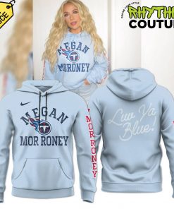 Megan Moroney x Tennessee Titans Luv Ya Blue Hoodie