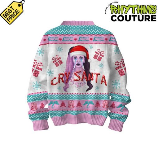 Melanie Martinez Cry Santa Ugly Christmas Sweater