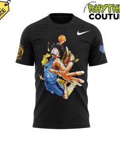 Memphis Grizzlies x Luffy One Piece Black Tee