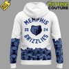 Memphis Grizzlies x Teddy Bear Toss Special Edition White Hoodie