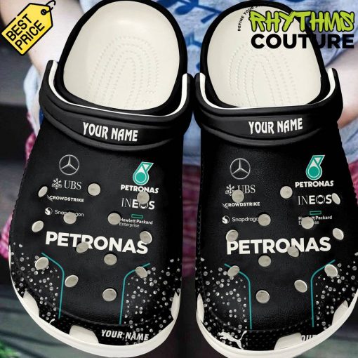 Mercedes AMG PETRONAS F1 Team Personalized Crocs Shoes