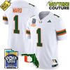 Miami Hurricanes 2025 PopTarts Bowl Limited Edition Football Jersey