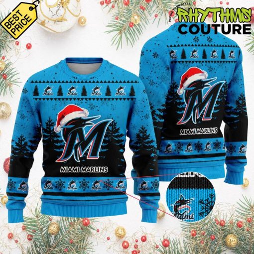 Miami Marlins MLB Special Ugly Christmas Sweater