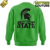 Michigan State Spartans Basketball Merry Grinchmas Sweatshirt