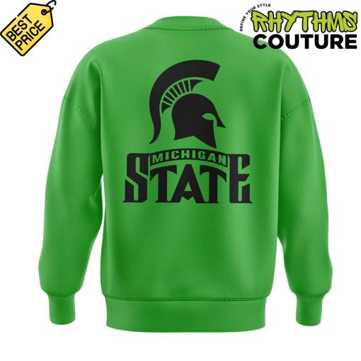 Michigan State Spartans Basketball Merry Grinchmas Sweatshirt