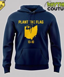 Michigan Wolverines Football Plant The Flag Hoodie