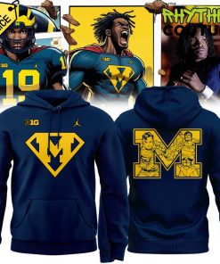 Michigan Wolverines Special Superman Hoodie