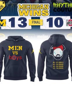 Michigan Wolverines x Ohio State Men vs Boys Hoodie